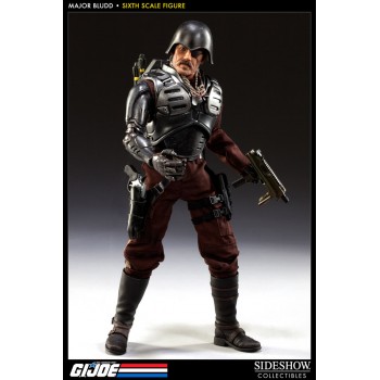 G.I. Joe Action Figure 1/6 Black Major Bludd 30 cm